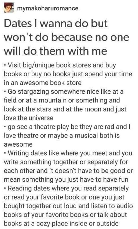 Cute Date Ideas, Cute Date, Unique Book, Relationship Stuff, Date Night Ideas, Night Ideas, Date Ideas, Hopeless Romantic, Pretty Words