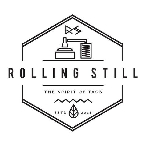 Infused Vodka Distillery/Tasting Room in Taos, NM needs a new hip, clean, modern logo Logo design contest #AD design, #SPONSORED, #logo, #contest, #rollingstillspirits, #picked Vodka Logo Design, Distillery Logo Design, Alcohol Logo Design, Liquor Branding, Distillery Tasting Room, Liquor Logo, Distillery Logo, Vodka Distillery, Bottle Design Packaging