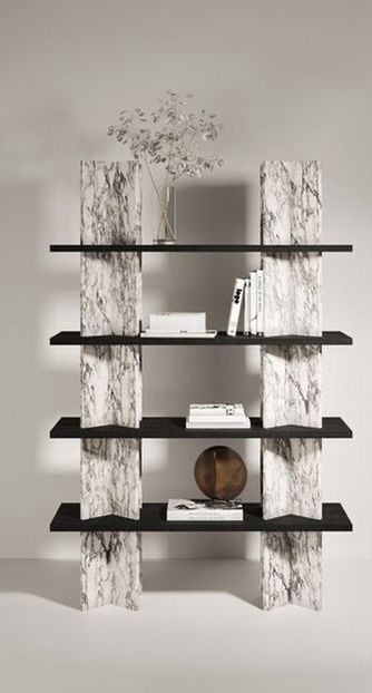 Spa Interior, Marble Furniture, American Interior, Hotel Room Design, Shelving Design, Wall Decor Design, Tv Furniture, Furniture Details, Shelf Design