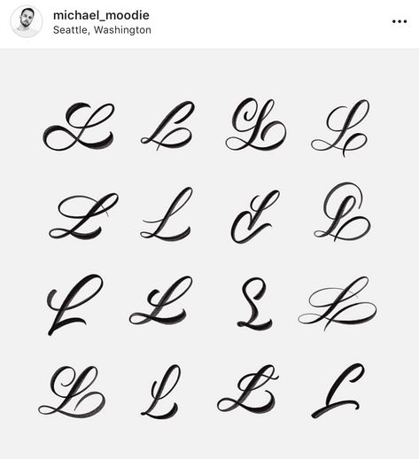 L Calligraphy Letter, Lettering Alphabet Handwritten, Calligraphy Alphabet Tutorial, Calligraphy Fonts Alphabet, L Tattoo, Logo Design Inspiration Creative, Graffiti Lettering Fonts, Handwriting Alphabet, Handwritten Calligraphy