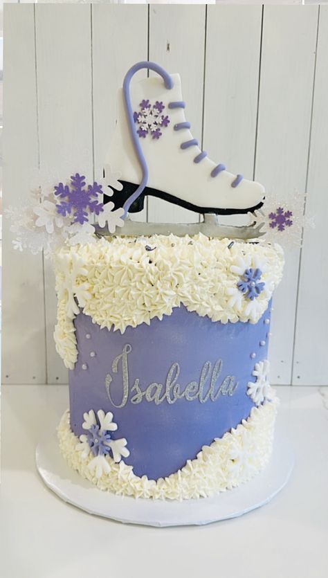 Figure Skating Birthday Cake, Ice Skate Cake Ideas, Figure Skating Cake, Ice Skating Cakes, Ice Skating Cake Ideas, Ice Skating Birthday Cake, Ice Skating Birthday Party Ideas, Ice Skate Cake, Cinnamoroll Cake