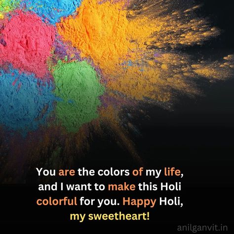 Holi is a festival of colors, joy, and togetherness. This festival is celebrated with great enthusiasm and zeal all over India. It is a day when people forget their differences and come together to spread love and happiness. If you are looking for a perfect way to express your love and affection to your boyfriend this Holi, then sending him heartwarming Holi wishes is a great idea. Holi Wishes For Boyfriend, Happy Quotes For Her, Holi Wishes For Friends, Holi Wishes For Husband, Holi Wishes For Love, Holi Wish For Love, Happy Holi My Love, Holi Wishes Quotes, Happy Holi Wishes To My Love