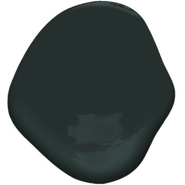 Benjamin Moore Black Forest Green PM-12 Bm Black Forest Green, The Mcgee Home, Black Things, Mcgee Home, Black Forest Green, Painted Kitchen Cabinets Colors, Green Kitchen Cabinets, Cabinet Paint Colors, House Color Palettes