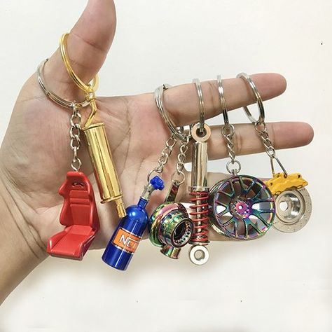 Drukarka 3d, Locker Accessories, Creative Car, Rainbow Metal, Utila, Metal Keychain, Metal Texture, Car Keychain, Car Keys