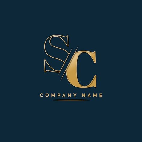 Logo Corporate Design, Sc Logo Design Letter, Sc Logo Design, Sc Logo, Perfume Logo, Free Logos, Logo Professional, Fire Horse, Salon Logo Design