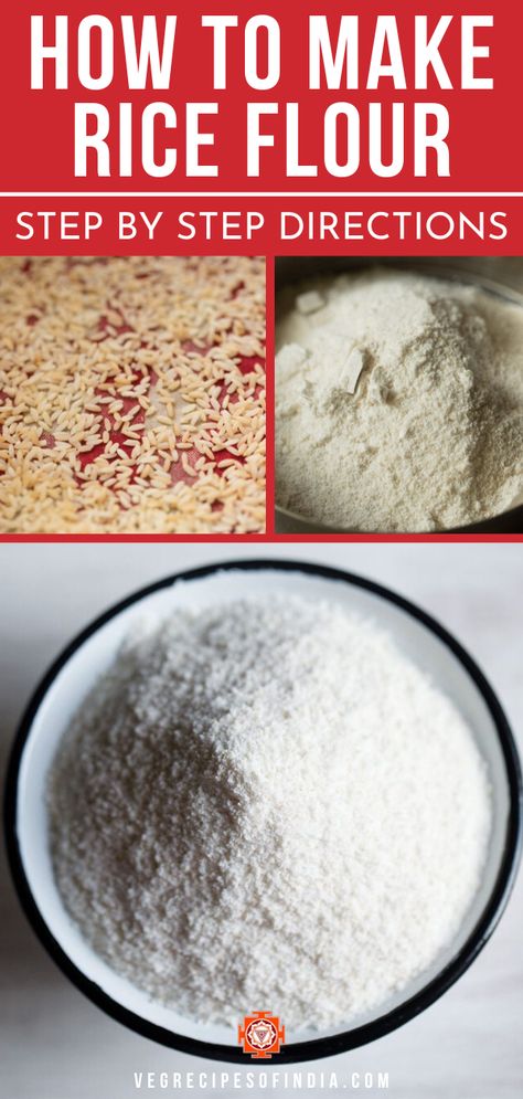 Make Rice Flour, Rice Flour Recipes, Indian Cuisine Recipes, Rice Bread, Pumpkin Recipes Healthy, Desserts Healthy, Food Blogging, Snacks Healthy, Cooking Healthy