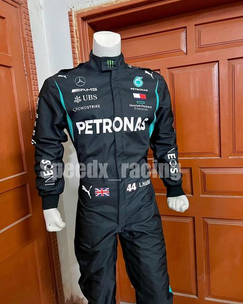 2023 Lewis Hamilton Mercedes AMG F1 Team Suit If you need a name and flag added to the racing suit, there will be no additional cost it’s complimentary! Feel free to personalize your suit with your Name & Flag. Dm us #karting #kartinglife #kartinglovers #kartinglovers #kartracing #kartierdefrance #kartingspain #sirkuitkartingsentul #kartinggermany #karttrack #kartracing #kartracingsuit #kartsuit #kartproducts #italy #italian #france #france #spain #spanish #racing #racingclub #racingcars #k... Hamilton F1, Racing Suit Design, F1 Race Suit, F1 Drivers In Race Suits, Mclaren F1 Race Suit, F1 Jacket Mercedes, Hewlett Packard Enterprise, Kart Racing, Amg Petronas