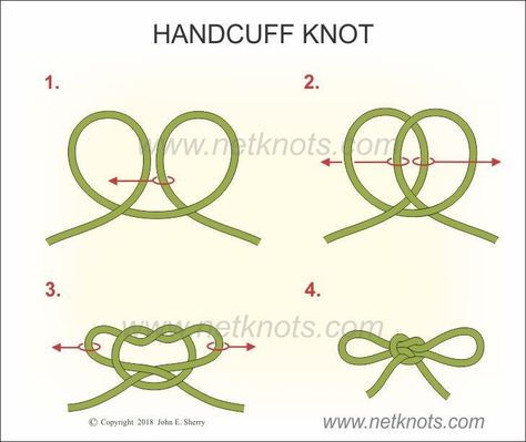 How To Tie A Knot, Camping Knots, Survival Knots, Knots Guide, Tie A Knot, Paracord Knots, Knots Diy, Knots Tutorial, Rope Knots