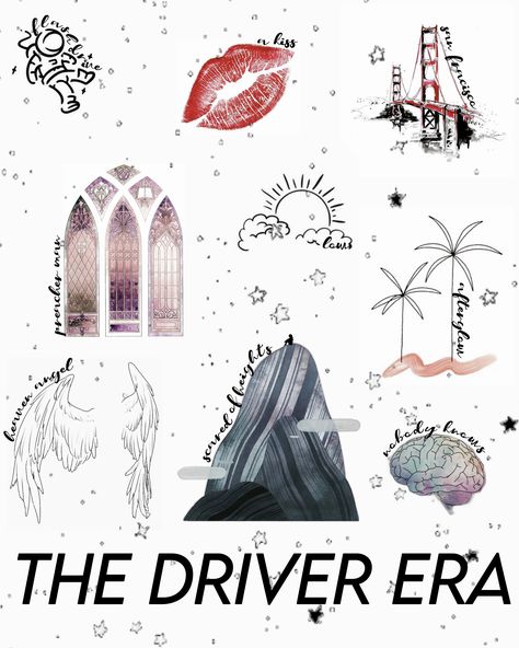 The Driver Era Lyrics, The Driver Era Tattoo, Scared Of Heights, The Driver Era, Tattoos Inspo, Hoodies Stickers, Song Titles, Driver Era, Nobody Knows