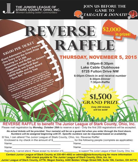 Reverse Raffle Ideas, Prom Fundraising Ideas High Schools, Reverse Raffle, Youth Sports Fundraising Ideas, High School Sport Fundraiser Ideas, Banquet Program, Fundraisers For Sports Teams, Booster Club Fundraisers Sports, Sponsorship Levels Fundraising