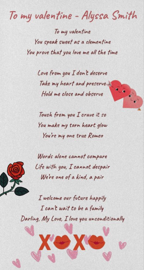 A poem I wrote to give to my darling this valentines day Valintines Day, Valentines Poems, Valentines Day Poems, Poems For Him, Love You Unconditionally, My Darling, Love Text, A Poem, Hold Me