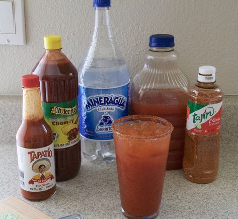 Non-Alcoholic Michelada Recipe - Mommies in Spanglish Non Alcoholic Michelada, Virgin Michelada Recipe, Virgin Michelada, Seasonal Mocktails, Michelada Recipe Mexican, Michelada Bar, Michelada Mix, Michelada Recipe, Desert Drinks