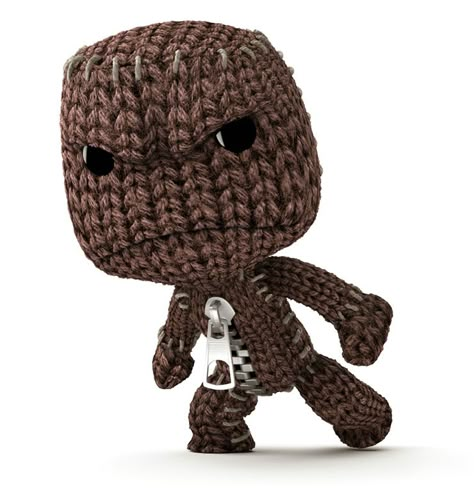 Angry Sackboy from LittleBigPlanet