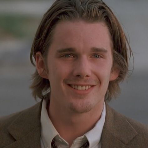 Ethan Hawke as Troy Dyer in the movie Reality Bites 1994 Troy Dyer Reality Bites, Robert Sean Leonard, Sean Leonard, Reality Bites, Ethan Hawke, Dead Poets Society, Pretty Ppl, I Have A Crush, Having A Crush