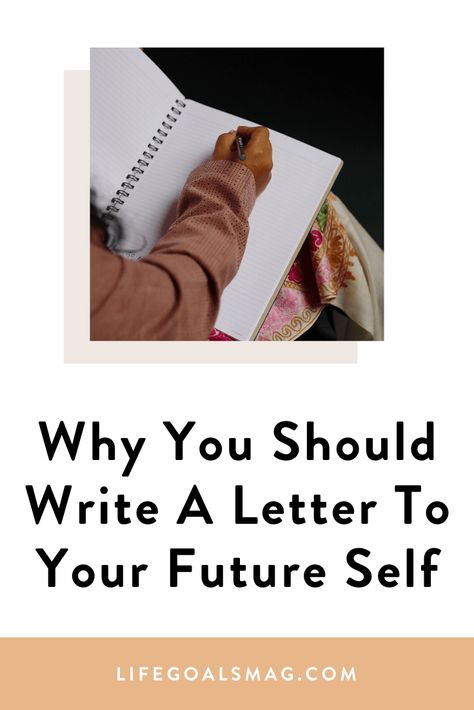 Reasons why you should use the journal prompt of writing to your future self. It is a great way to dream up the life you want to have and get clear on your long term vision. #journaling Dreams Become Reality, What To Write About, Write A Letter, Becoming A Better You, Future Self, Someone Like Me, Letter To Yourself, I Want To Travel, What Inspires You