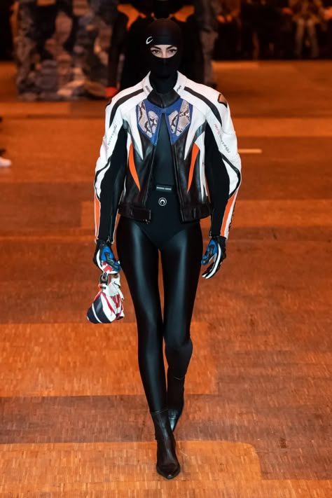 Marine Serre 2023, Motorsport Outfit, Fit Moodboard, Motorsport Fashion, Racer Fashion, F1 Clothes, Racer Aesthetic, F1 Fashion, Fall 2023 Menswear