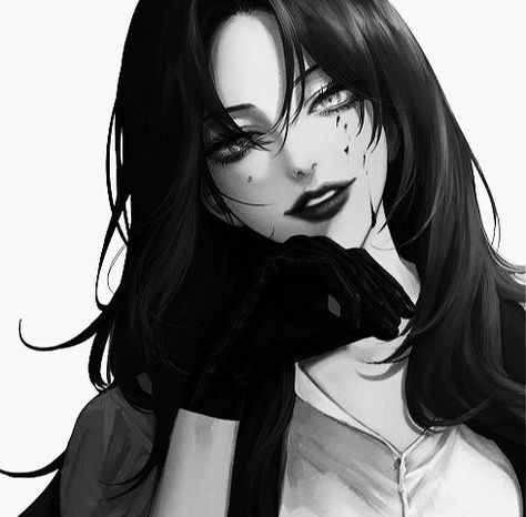 Female Oc, Anime Black Hair, Girls With Black Hair, Cute Images For Dp, Fairytale Photography, Japon Illustration, Digital Portrait Art, Digital Art Anime, Female Character Design