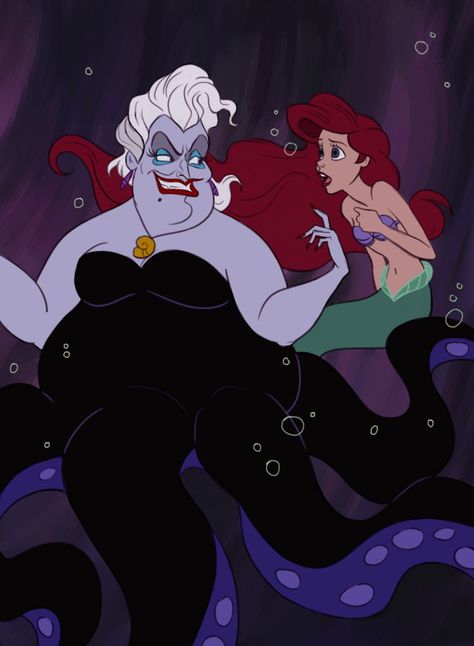 Ursula & Ariel Dylan Bonner, Disney Nerd, Disney Princess Drawings, Film Disney, Disney Songs, Best Disney Movies, Sea Witch, Disney Favorites, Disney Aesthetic