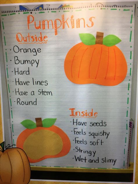 Pumpkin Pre K Activities, Pumpkin 1st Grade Activities, Pumpkin Theme Crafts Preschool, Pumpkin Ideas Preschool, Oct Preschool Themes, All About Pumpkins Preschool, Pumpkin Themed Preschool Activities, Pumpkin Soup Preschool Activities, Fall Charts Preschool