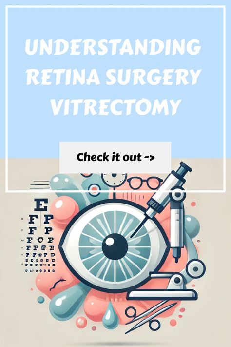 Understanding retina surgery vitrectomy. Check it out. Refractive Errors, Retina Surgery, Vision Loss, Clear Gel, Vision Problems, Eye Surgery, Eye Health, Clear View, Cavities