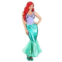 Little Mermaid Adult Costume, Disney Ariel Costume, Purple Sea Shell, Green Mermaid Tail, Pod Of Dolphins, Ariel Costume, Ariel Costumes, Little Mermaid Costume, Purple Sea