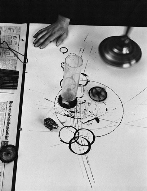 Milan Grygar, Acoustic Drawing, 1986 Abstract Techniques, Drawing Machine, Journal Sketchbook, Sketchbook Ideas, A Level Art, Sumi E, Mark Making, Teaching Art, Drawing Tools