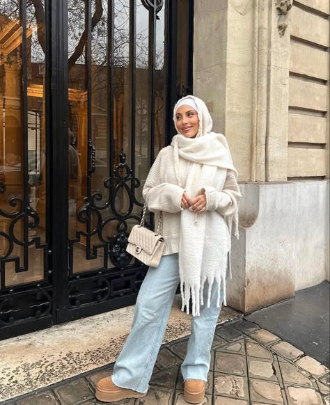 Hijabi Autumn Outfits, Hijabi Winter, Hijabi Winter Outfits, Fall Outfits Modest, Modest Winter Outfits, Modest Outfits Muslim, Estilo Hijab, Hijabi Fits, Stile Hijab