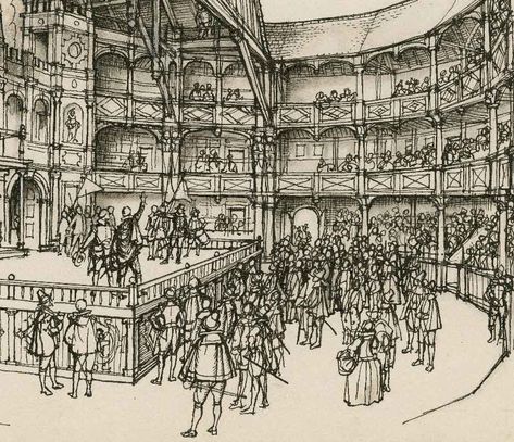 Audience expectations and theater etiquette: Shakespeare's time vs. today Elizabethan Theatre, Library At Home, Shakespeare Theatre, Play Poster, Globe Theater, Shakespeare Quotes, Shakespeare Plays, Battlefield, Ariel