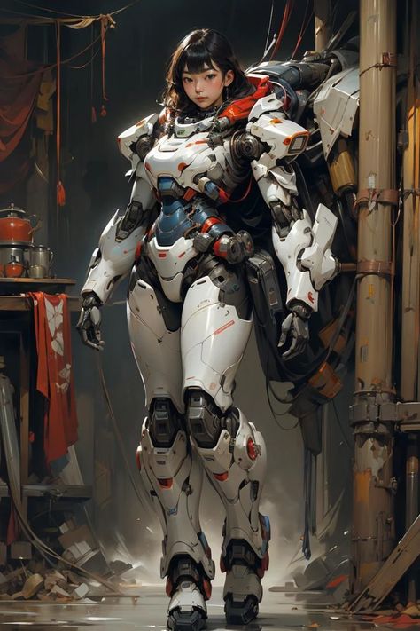 A woman in a futuristic suit standing in a room - SeaArt AI Stealth Suit Female, Female Mech Suit, Body Suit Armor Sci Fi Female, Sci Fi Female, Female Sci Fi Soldier, Sci Fi Bodysuit Female, Futuristic Suit, Mech Armor, Beauty Formulas