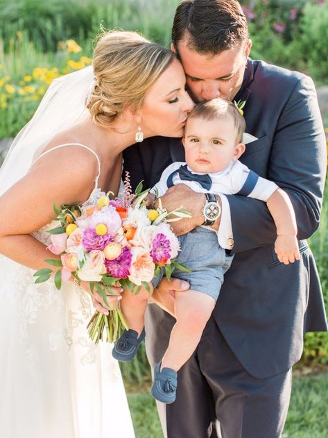 sweet wedding family with baby ring bearer Wedding Photography Bridal Party, Wedding Ring Photography, Ideas For Photography, Wedding Photography Checklist, Outdoor Wedding Photography, Wedding Photography Bride, Wedding Picture Poses, Romantic Wedding Photos, Wedding Photography Tips