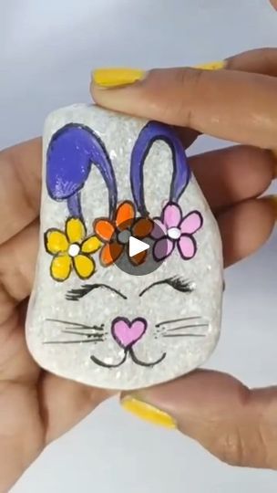 5.8K views · 179 reactions | Cute Bunny Painting on Marble #facebookreel 🐰🎨🖌️ | Little Rocks | Danish Alfaaz · Honey Bunch Cute Bunny Painting, Painted Bunny, Kids Painting Crafts, Bunny Painting, Kids Painting, Autumn Painting, Pool Ideas, Painting For Kids, Rock Painting