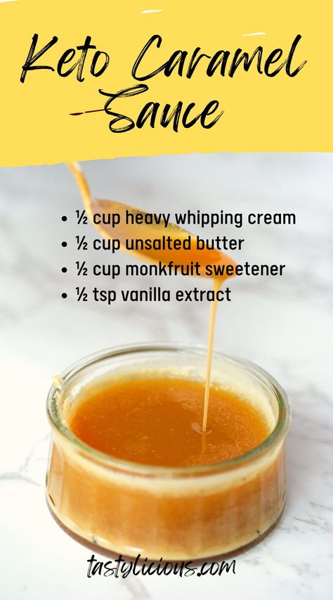 How to Make Keto Caramel Sauce | Easy Keto Caramel Sauce | Keto Sugar-free Caramel Sauce Recipe | refreshing spring recipes | spring dessert ideas | dinner ideas | easy dinner recipe | healthy dinner recipe Sugar Free Caramel Sauce Recipe, Keto Prep, Keto Caramel Sauce, Keto Gravy, 600lb Life, Keto Sauce, Keto Dips, Keto Dairy, Keto Caramel