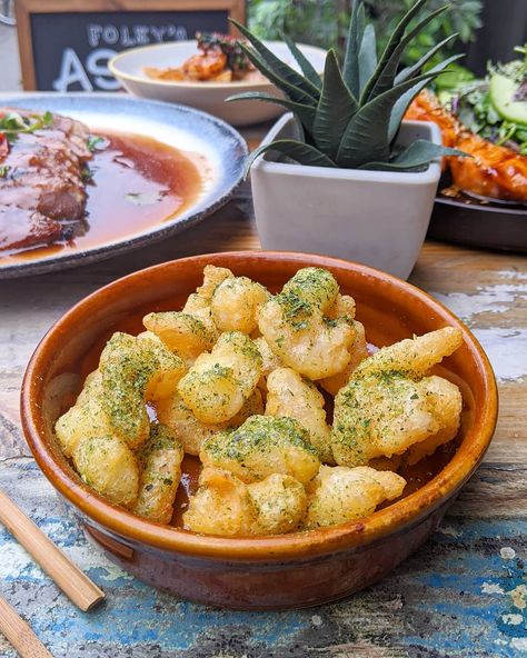 Foley's on Instagram: “Nibbling Sundays 🤤 Rock shrimp tempura!” Rock Shrimp Tempura, Rock Shrimp, Shrimp Tempura, Tempura, Tater Tot, Ethnic Recipes, On Instagram, Instagram