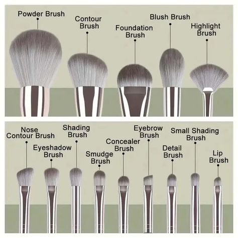 DescriptionReport Item 14Pcs Makeup Brushes Set Large Fluffy Soft Eye Shadow Foundation Brush Women Cosmetic Powder Blush Blending Beauty Make Up Tools with Powder Puff Name: Makeup Brushes Set Bristle Material: Nylon Brush Rod Material:ABS Plastic Color: As shown in color options Product Attributes: Unscented Size: As described Note: 1. Due to the difference in display, shooting light and environment, there will be some color difference between the actual color and the picture color, which is normal. 2. Due to manual measurement, the size of the product may have 0.5-1cm difference. 3.If you have any questions, please contact us first and we will solve it for you. Contour With Eyeshadow, Foundation Contouring, Bronzer Brush, Blush Beauty, Flawless Makeup Application, Makeup Brushes Set, Beauty Make-up, Green Makeup, Makeup Beginners