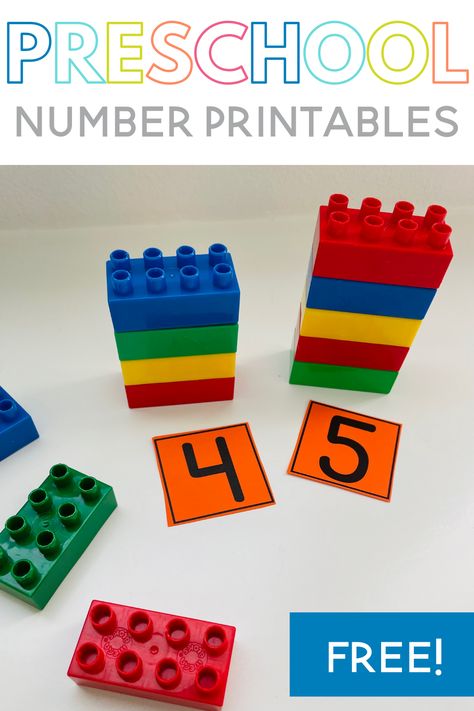 Teaching Numbers 1-5, Simple Number Activities Preschool, 1 To 5 Number Activities, 1-10 Preschool Activities, Number Review 1-5 Preschool, Identify Numbers 1-10 Activities, Numbers 1-30 Activities, Learning Numbers 11-20, Introducing Numbers Preschool