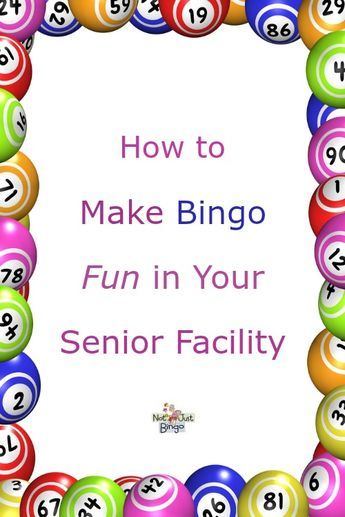 Learn how to make bingo fun for your senior residents in your assisted living Senior Citizen Activities Games, Games For Senior Citizens, Senior Center Activities, Assisted Living Activities, Senior Citizen Activities, Senior Assisted Living, Senior Living Activities, Nursing Home Activities, Senior Games