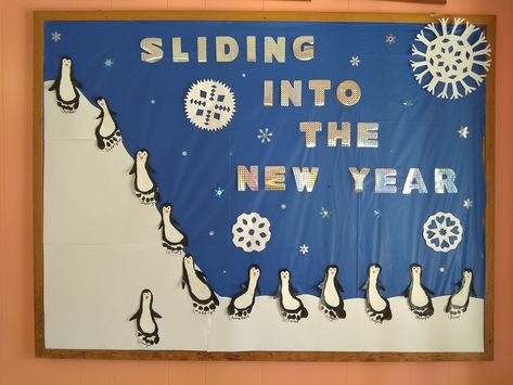 Infant Bulletin Board, Penguin Feet, Toddler Bulletin Boards, December Bulletin Boards, Winter Bulletin Board, Class Bulletin Boards, Christmas Bulletin Boards, January Bulletin Boards, Winter Bulletin