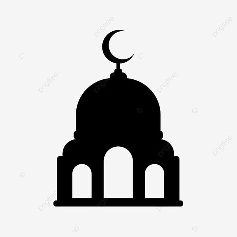 Mosque Icon, Mosque Drawing, Ramadan Mosque, Mosque Silhouette, Social Media Icons Free, Logo Design Free Templates, Beautiful Mosques, Logo Design Free, Silhouette Png