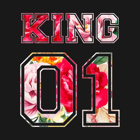 King And Queen Pictures, Louis Vuitton Pattern, Cute Couple Shirts, Queen Hat, King Tshirt, Queen Tshirt, Couple Tshirts, Queen Shirts, Wallpaper Iphone Neon