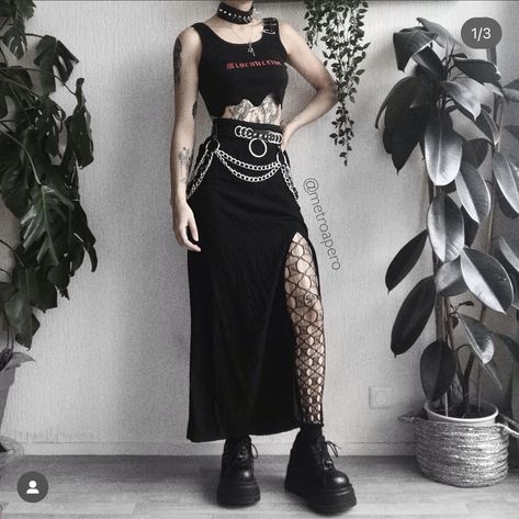 Grunge Festival Outfit, Goth Festival Outfit, Goth Festival, Slip Dress Outfit, Grunge Festival, Summer Festival Outfit, Summer Goth, Goth Look, Gothic Outfits