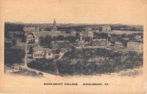 Middlebury College, Vermont, Paris Skyline, Paris, Mural, Travel