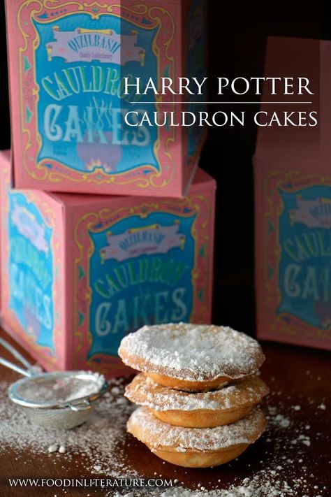 Harry Potter Honeydukes Qizilbash Cauldron Cakes Food in Literature Harry Potter Food Ideas, Cauldron Cakes, Harry Potter Treats, Harry Potter Marathon, Cauldron Cake, Geek Food, Harry Potter Food, Festa Harry Potter, Anniversaire Harry Potter