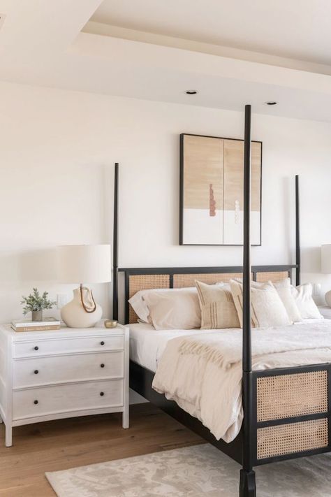 Get the Look: Layered Neutral Master BedroomBECKI OWENS Split Rock, Becki Owens, Rustic Flooring, Family Ties, Neutral Bedroom, Cozy Bedroom, Interior Design Bedroom, Girls Bedroom, Bedroom Inspirations