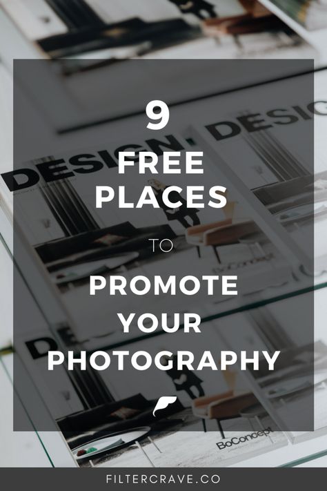 9 Places To Promote Your Photography For Free — Filtercrave Photography Promotion Ideas, Diy Graphic Design, Photography Rules, Selling Photography, Photography Names, Marketing Graphics, Photography Resources, Learning Graphic Design, Photography 101