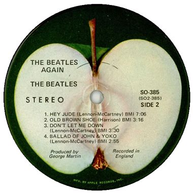 Apple Records Beatles Apple, Apple Records, Beatles Albums, Don't Let Me Down, George Martin, Lennon And Mccartney, Custom Ipad, Hey Jude, Album Design