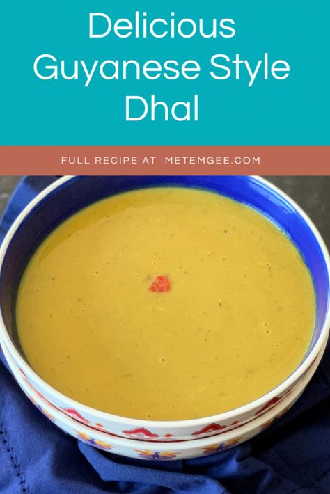 Guyanese Recipes Dahl, Guyanese Dhal Recipe, Soft Roti Recipe, Guyana Recipes, Soft Roti, Guyana Food, Guyanese Food, Dahl Recipe, Dal Recipes