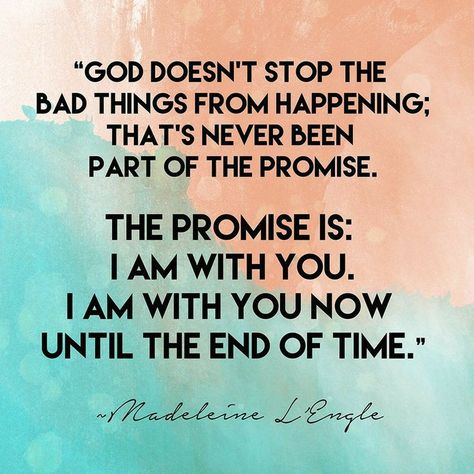 Until The End Of Time, End Of Time, Bad Things, Gods Promises, The Promise, Religious Quotes, Verse Quotes, Bible Verses Quotes, Quotes About God