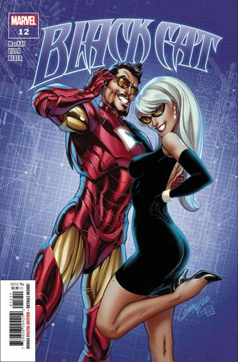 J Scott Campbell, Black Cat Marvel, New Warriors, She Did It, Iron Man Armor, Scott Campbell, Cover Artwork, Comic Book Covers, Comic Covers