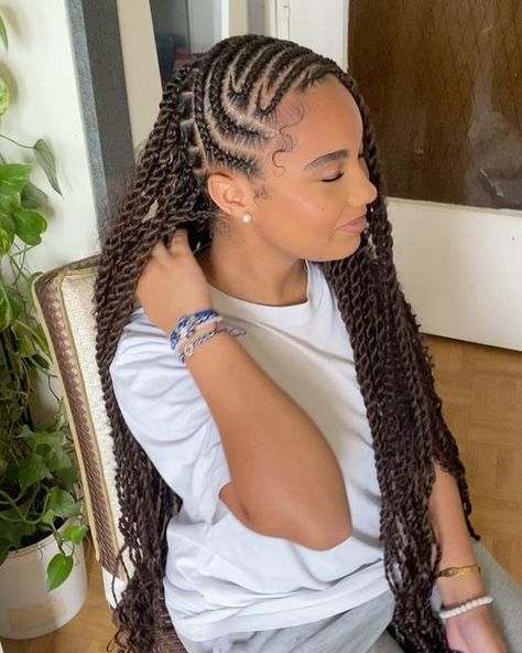 ELSIE COIFFURE on Instagram: "Lemonade braids+twists✨" Lemonade Passion Twist, Lemonade Twists Hairstyles, Lemonade Twists, Lemon Braids, Goddess Twist, Lemonade Braids Hairstyles, Lemonade Braids, Lemon Twist, Girl Braided Hairstyles