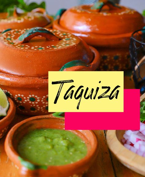 6 recetas para la mejor de las taquizas. No lo olvides, ¡todo puede hacerse en su versión vegetal! Taquiza Mexicana Ideas, Mexican Party Theme, Fiesta Baby Shower, Mexican Party, Pantry Staples, Quesadillas, Tomato Salsa, Burritos, Tacos